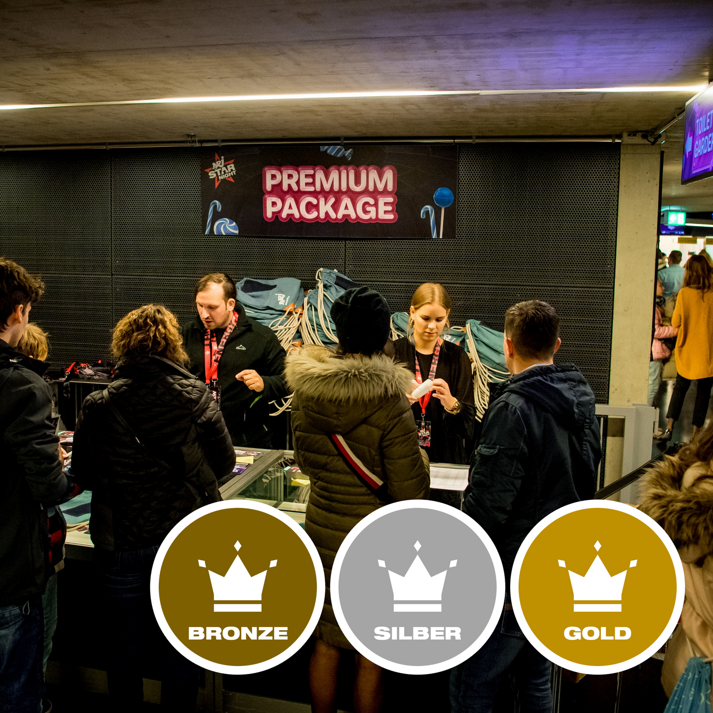 Energy Star Night: Premium Package (Sitzplatz Upgrade).