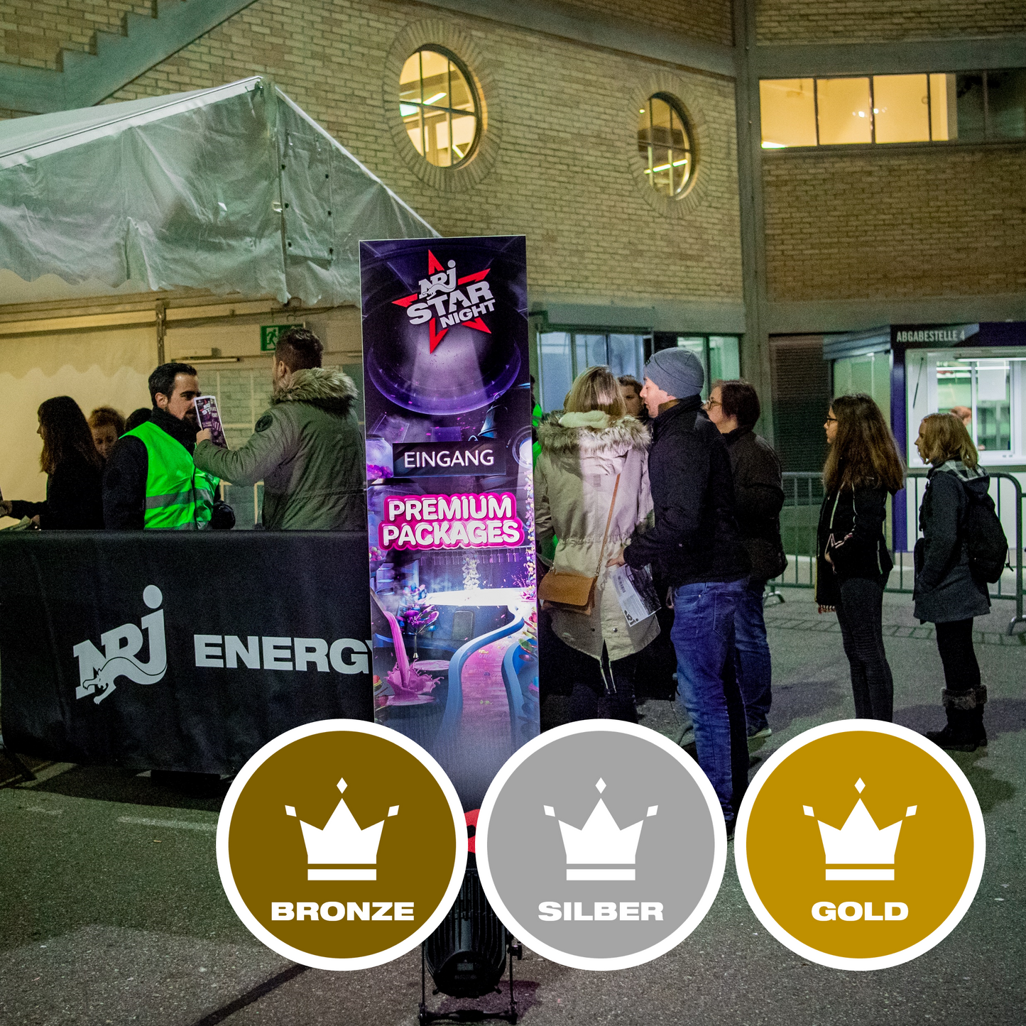 Energy Star Night: Premium Package (Sitzplatz Upgrade).