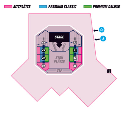 Energy Star Night: Seating Packages.