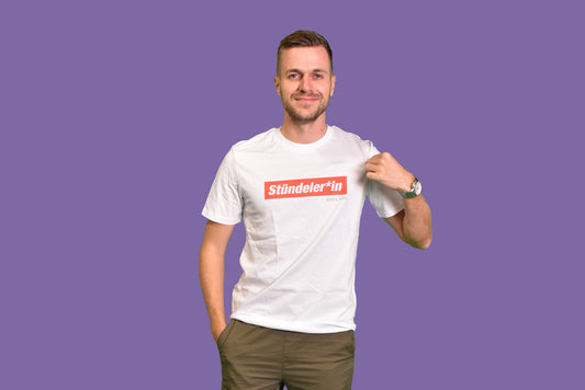 Die Sprechstunde – «Stündeler*innen» Shirt in weiss